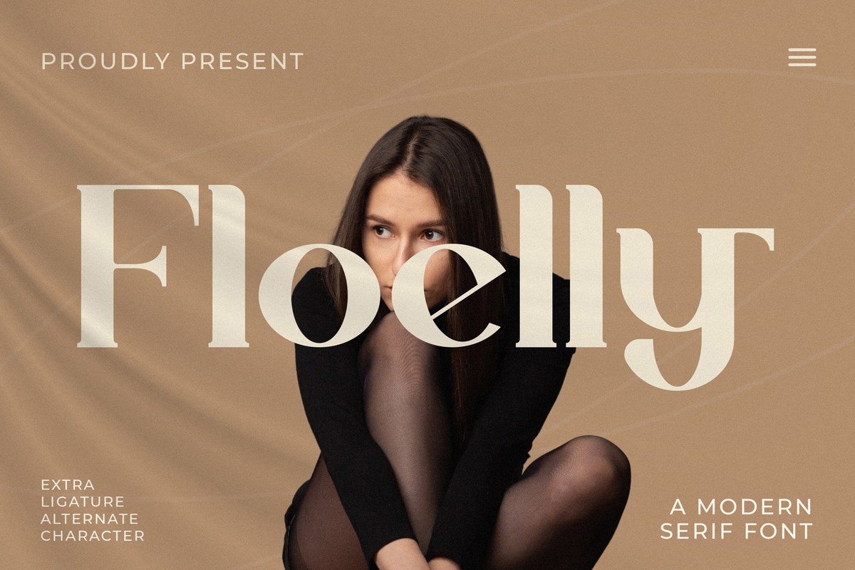 Floelly Regular Font preview