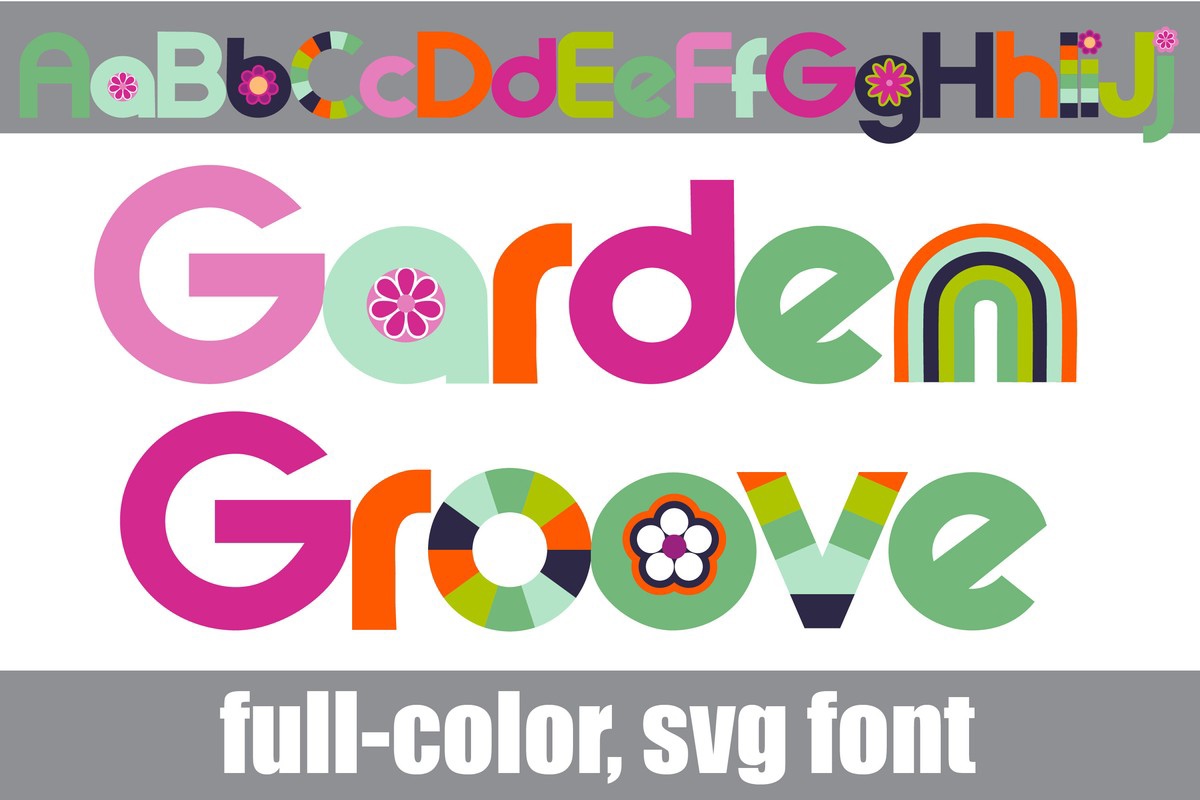 Garden Groove CF Font preview