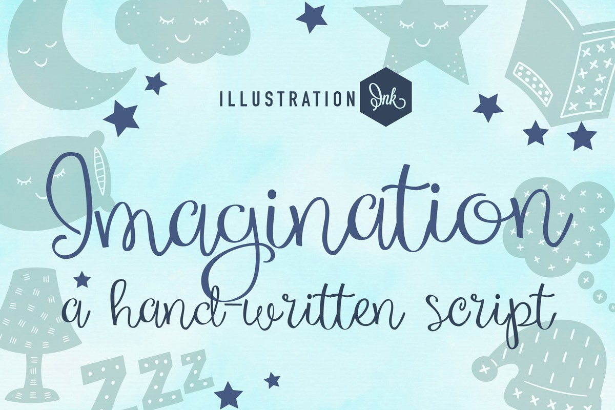 PN Imagination Black Font preview