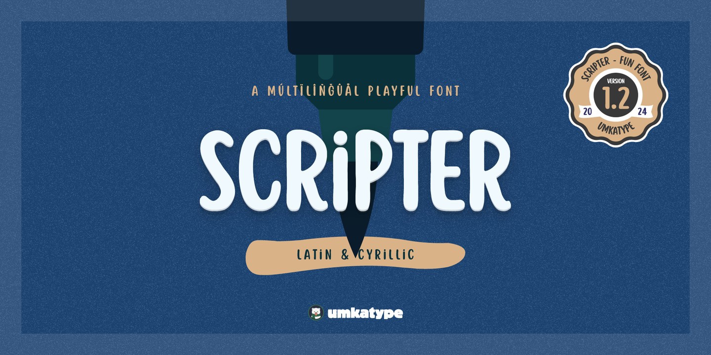 Scripter Regular Font preview