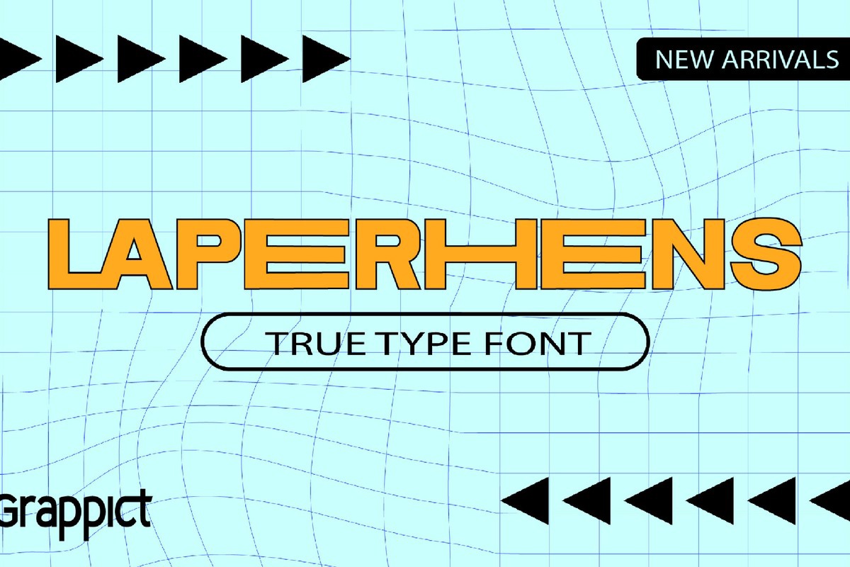 Laperhens Font preview