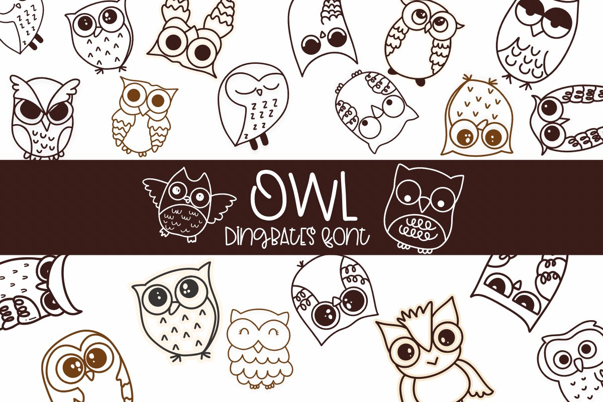 Owl Font preview