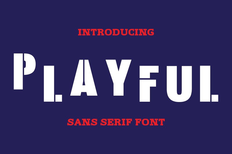 Playful Regular Font preview