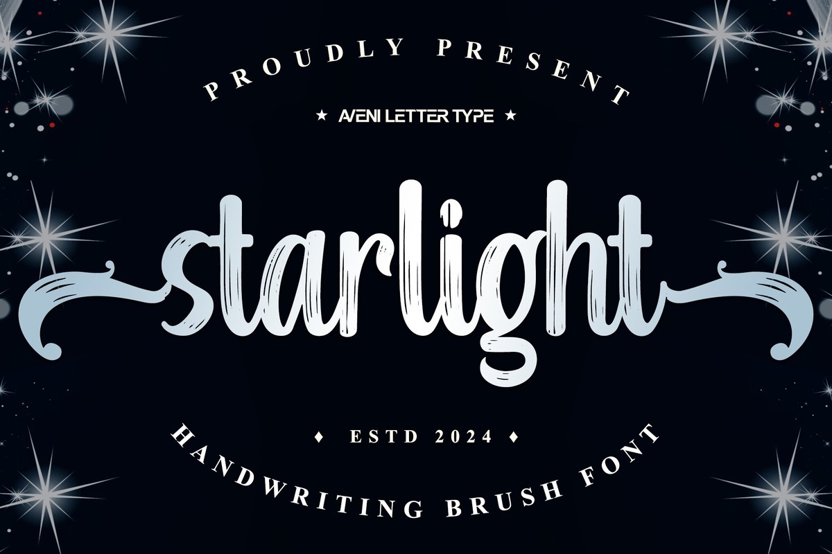 Starlight Regular Font preview