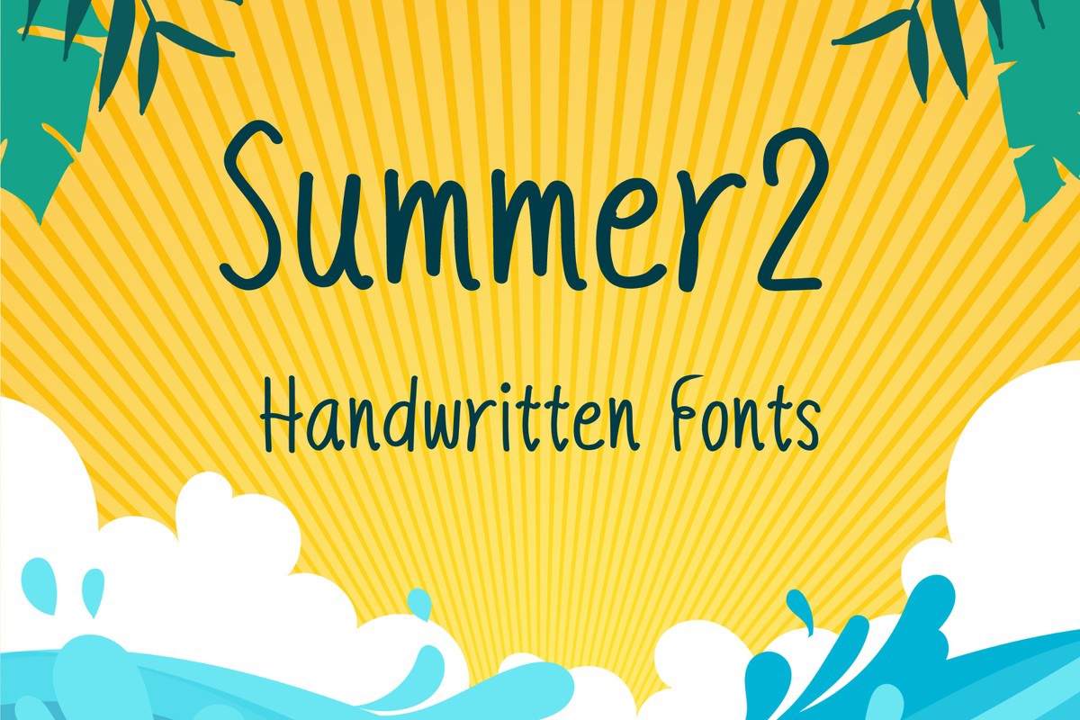 Summer2 Regular Font preview