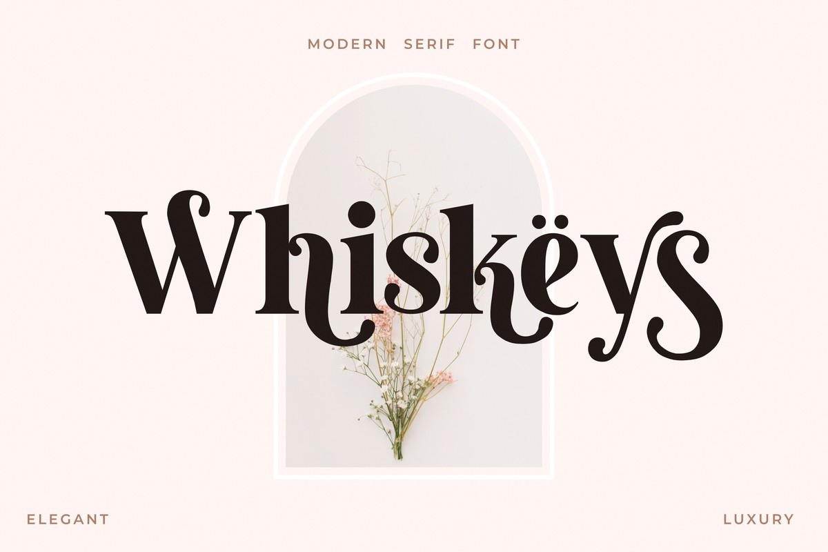 Whiskeys Font preview