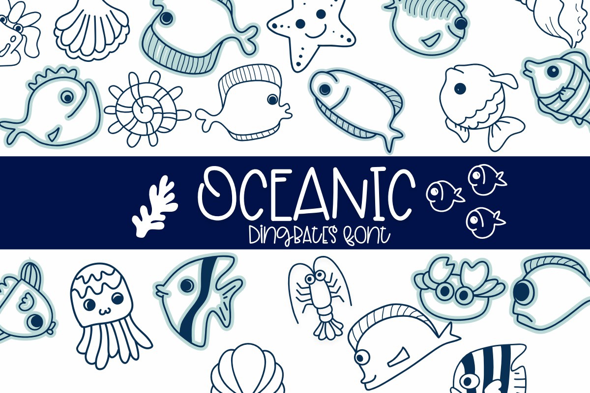 Oceanic Font preview