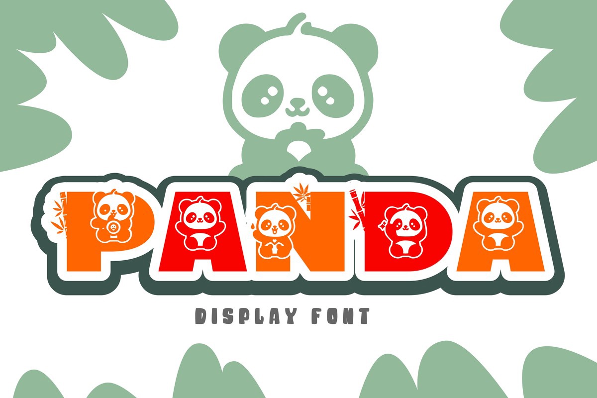 Panda Font preview