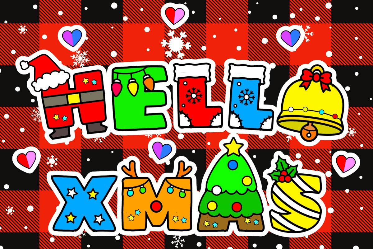 Hello Xmas Font preview