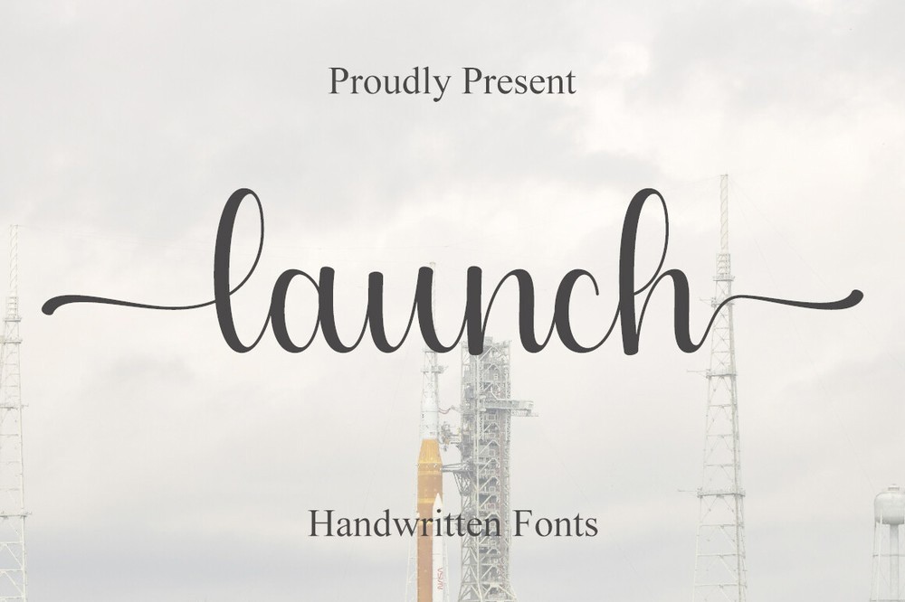 Launch Font preview