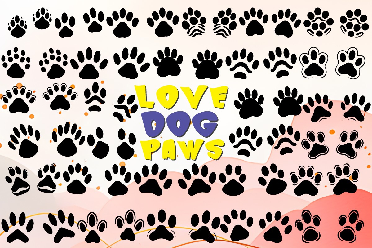 Love Dog Paws Font preview