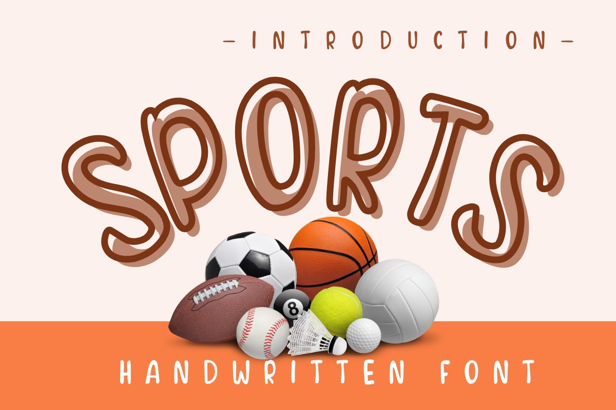 Sports Regular Font preview