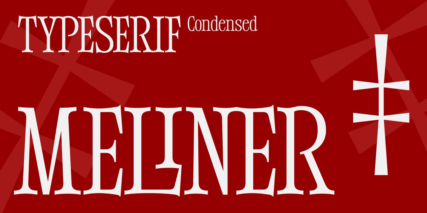 Meliner Font preview