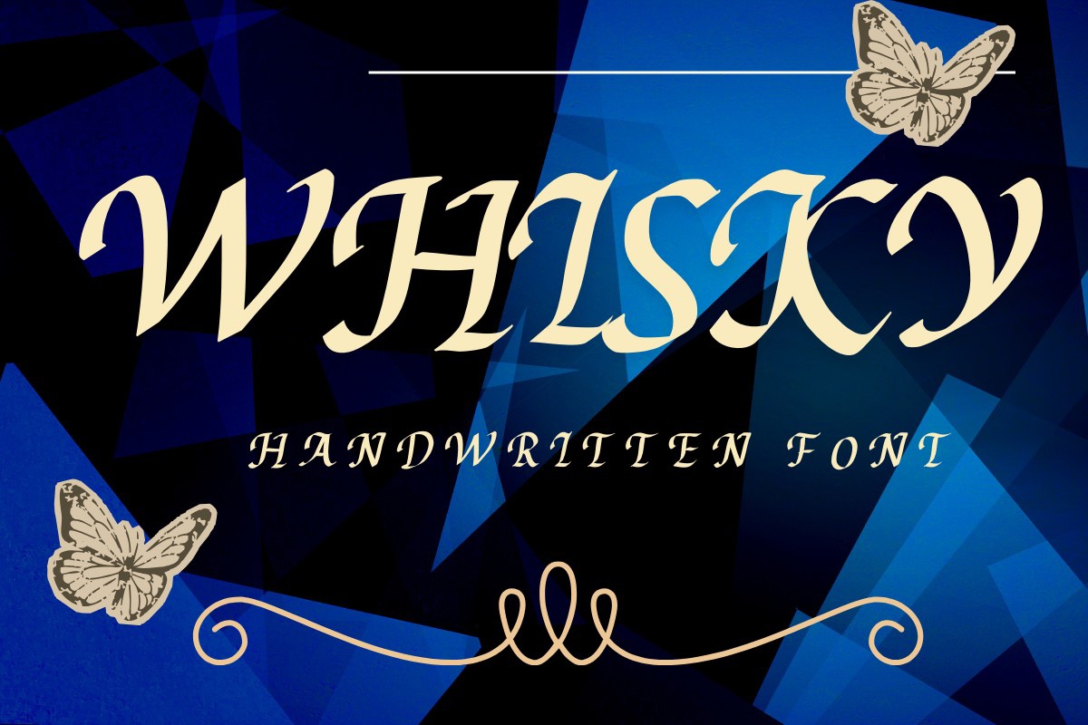 Whisky Regular Font preview