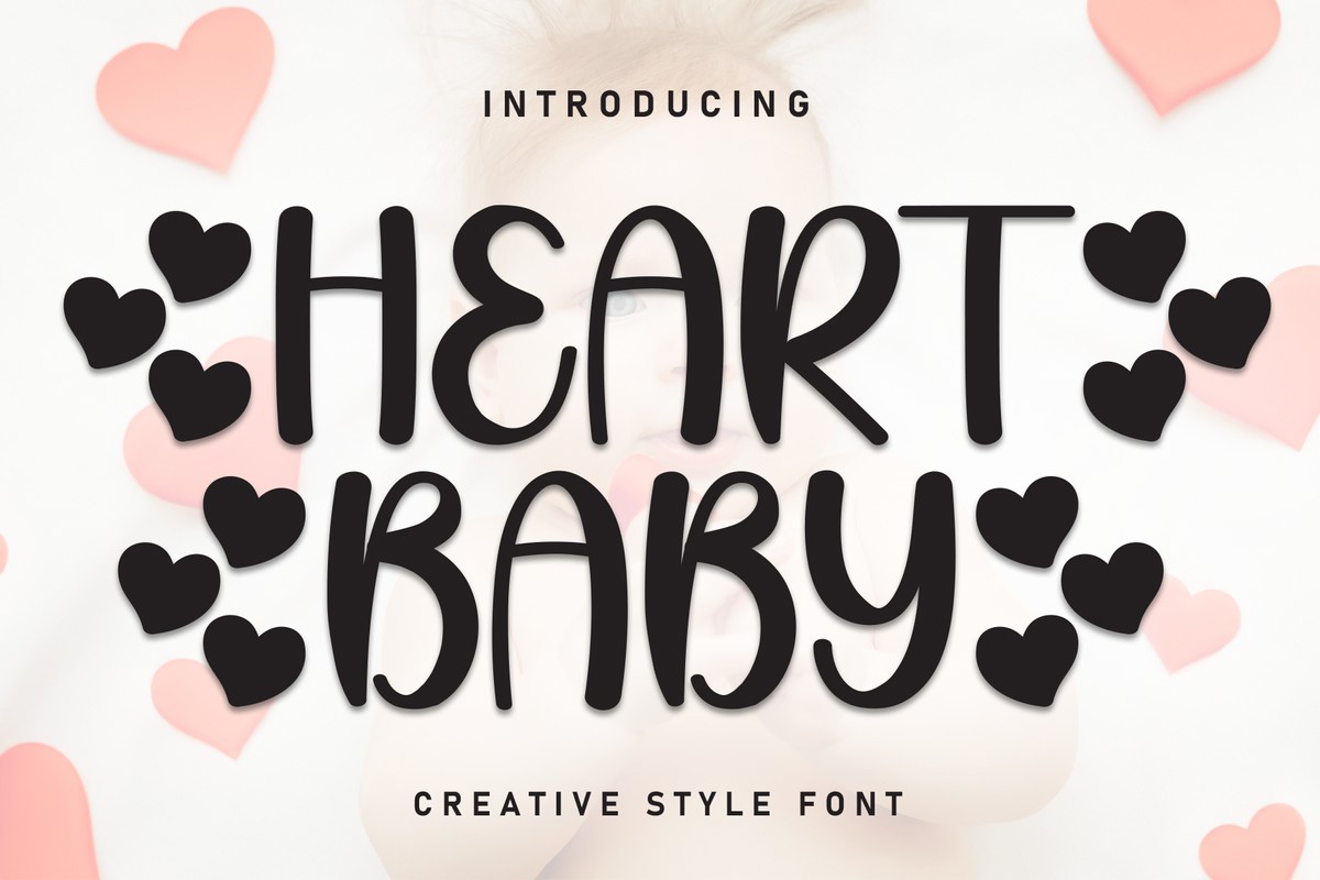 Heart Baby Font preview