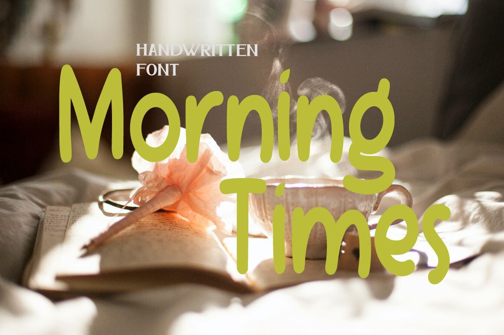 Morning Times Font preview