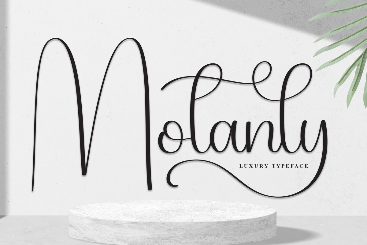 Motanly Font preview