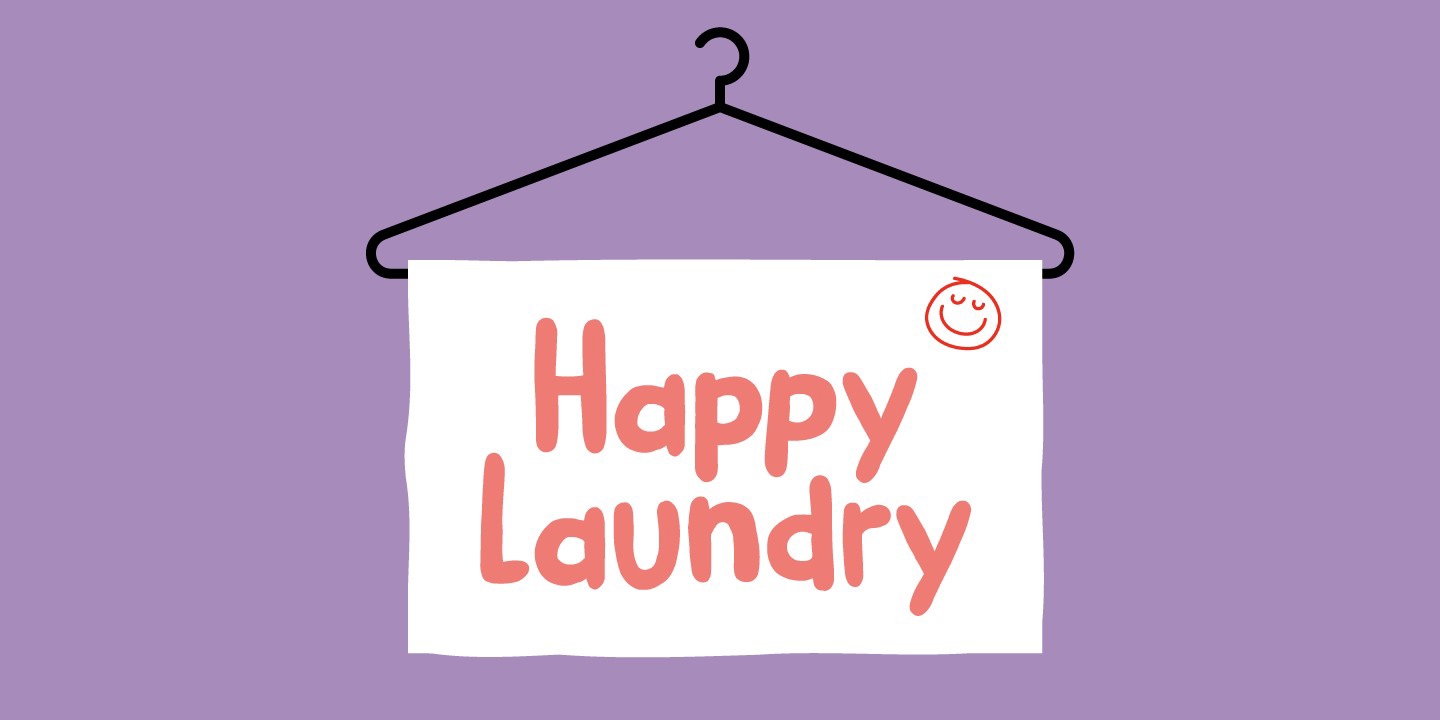 Happy Laundry Font preview