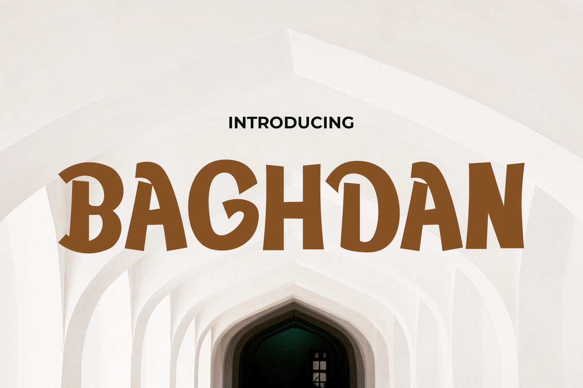 Baghdan Font preview