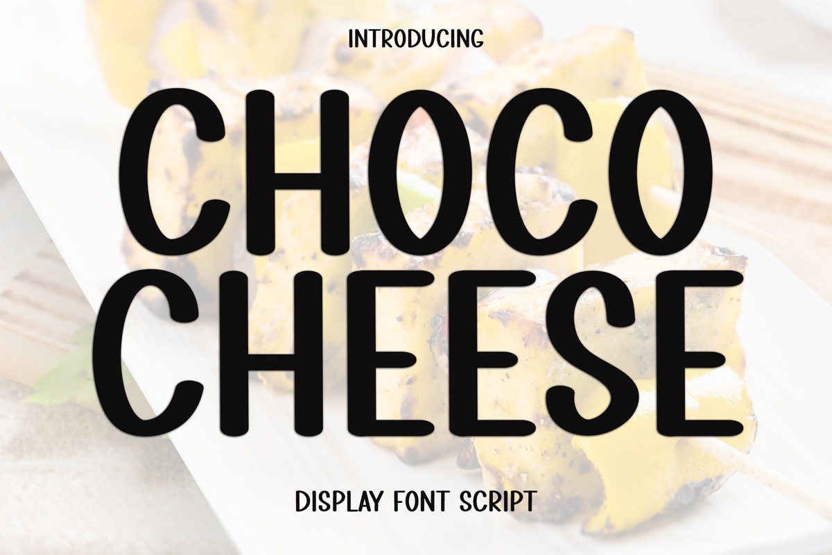 Choco Cheese Font preview