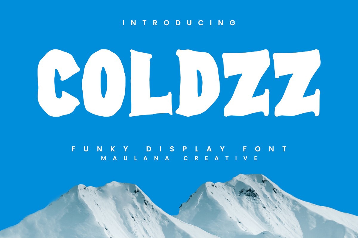 Coldzz Font preview