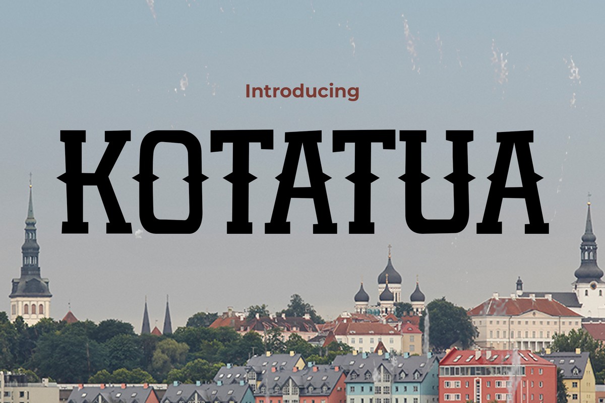 Kotatua Regular Font preview