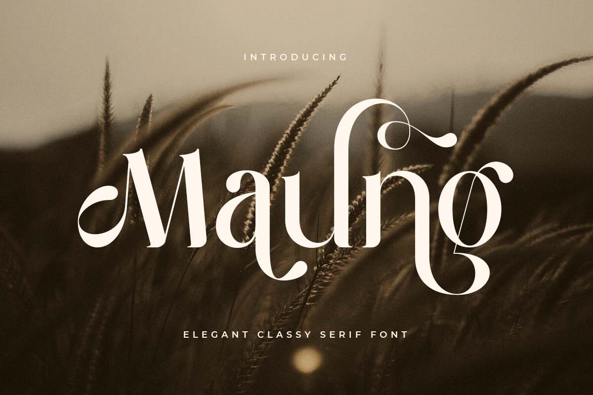 Maung Font preview