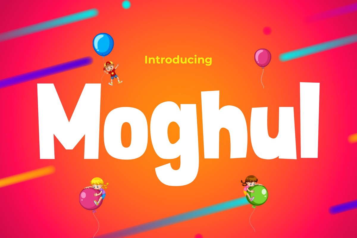 Moghul Regular Font preview