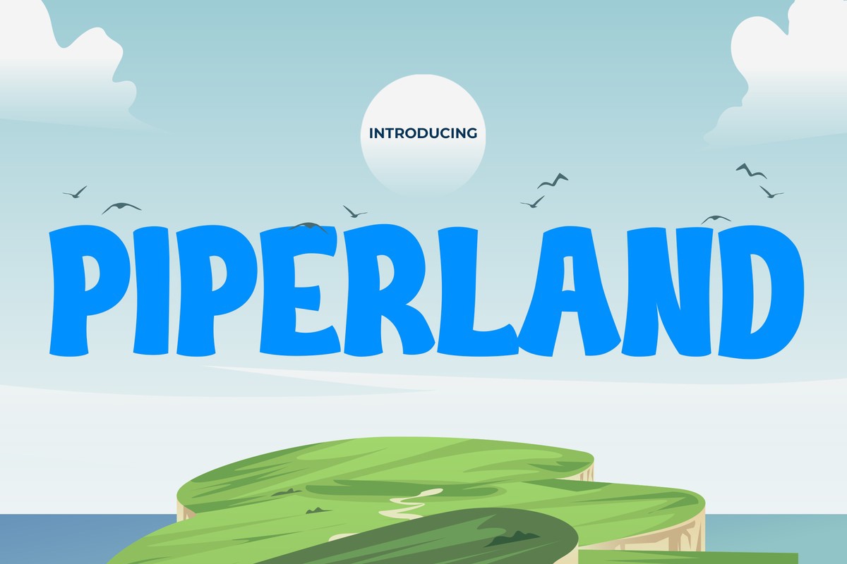 Piperland Font preview