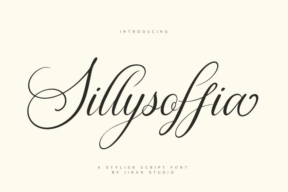 Sillysoffia Regular Font preview