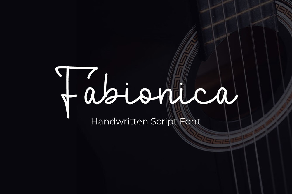 Fabionica Font preview