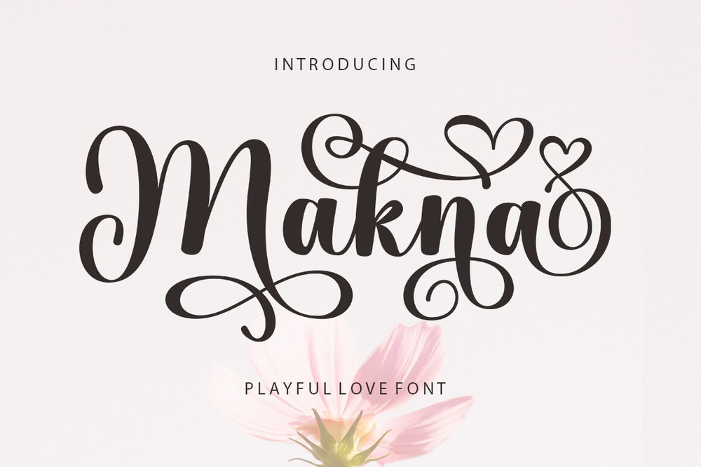 Makna Regular Font preview