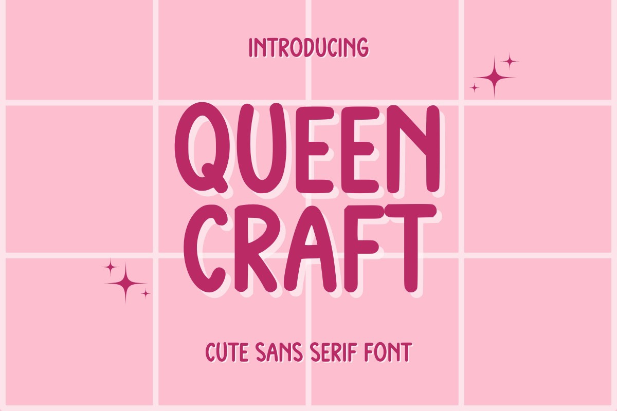 Queen Craft Font preview