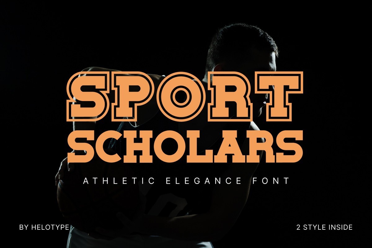 Sport Scholars Font preview