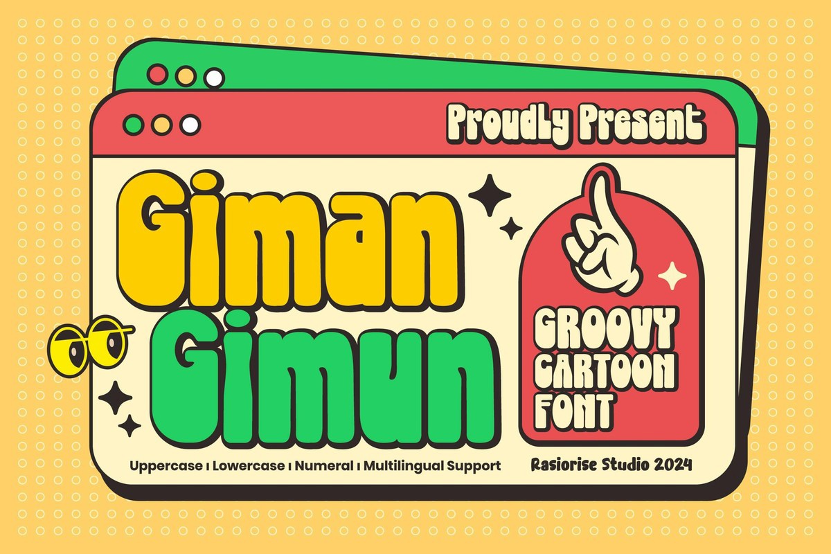 Giman Gimun Font preview