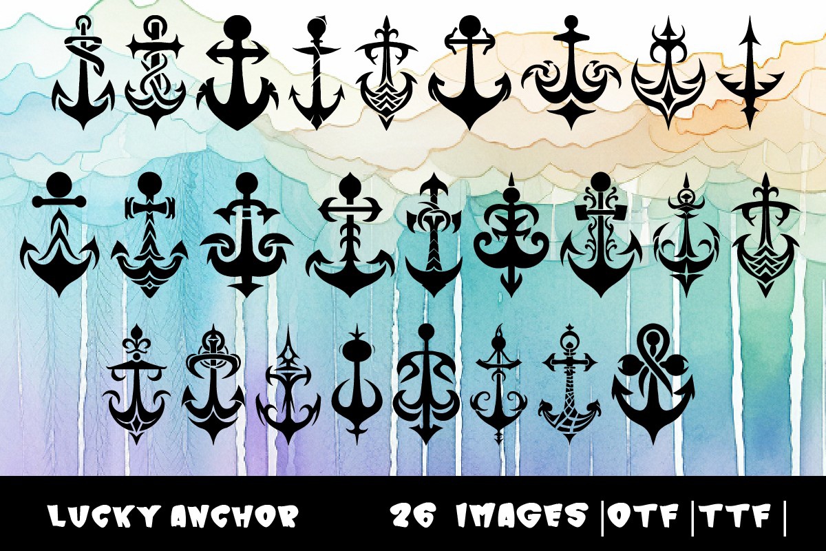 Lucky Anchor Font preview