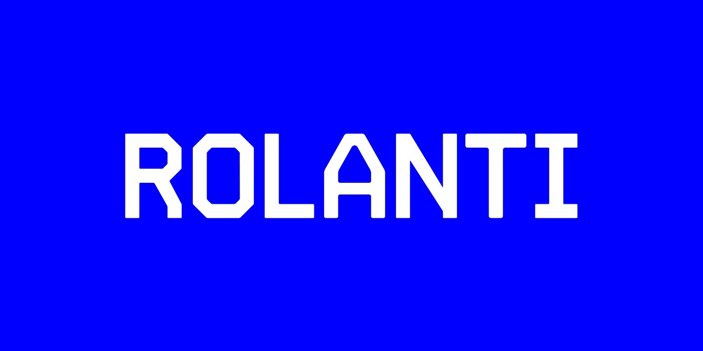 Rolanti Bold Font preview