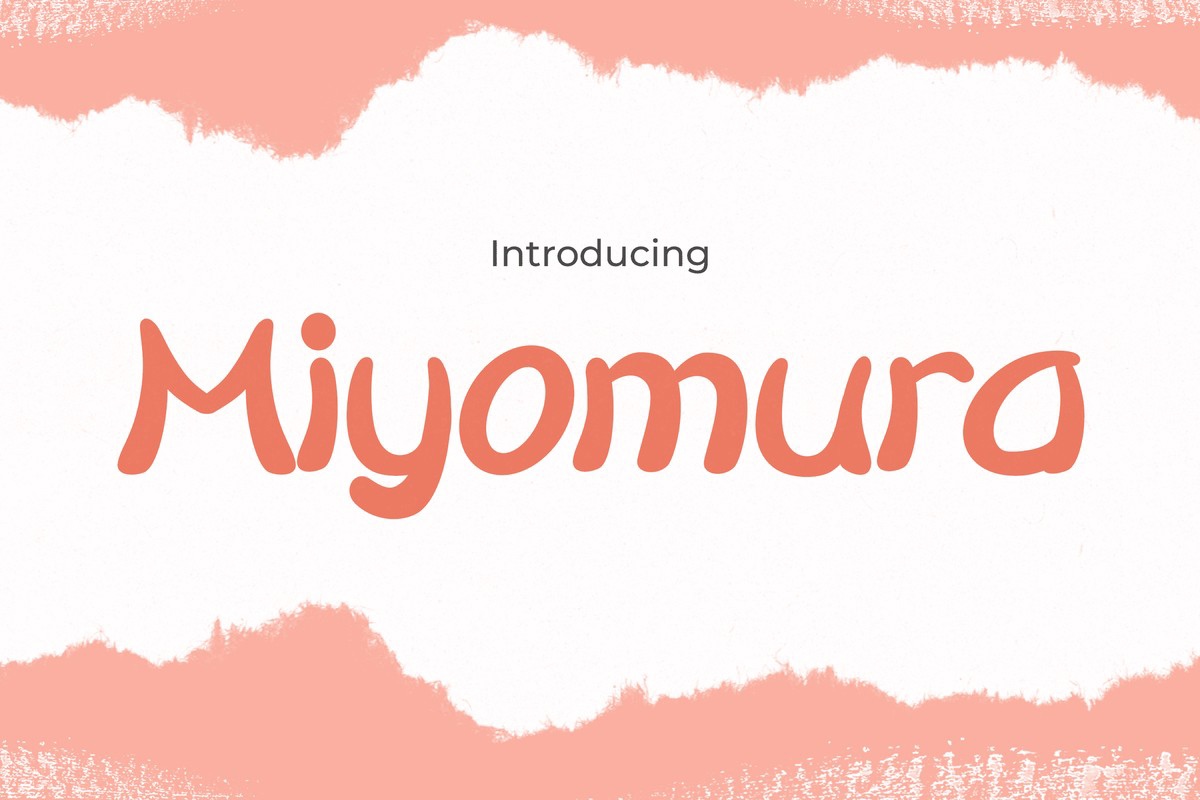 Miyomura Font preview