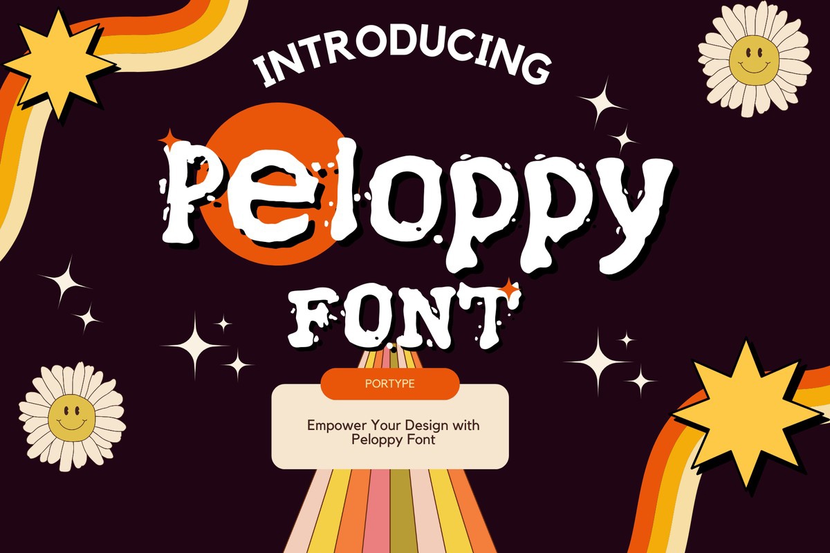 Peloppy Regular Font preview