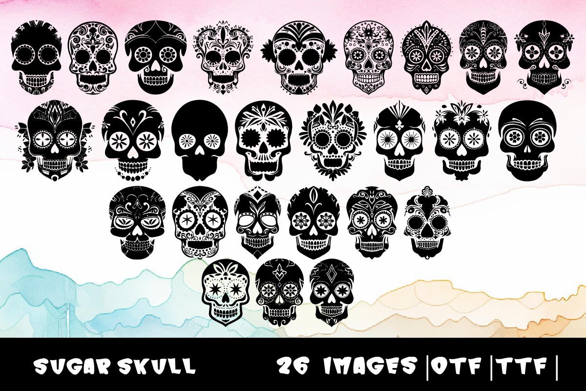 Sugar Skull Regular Font preview