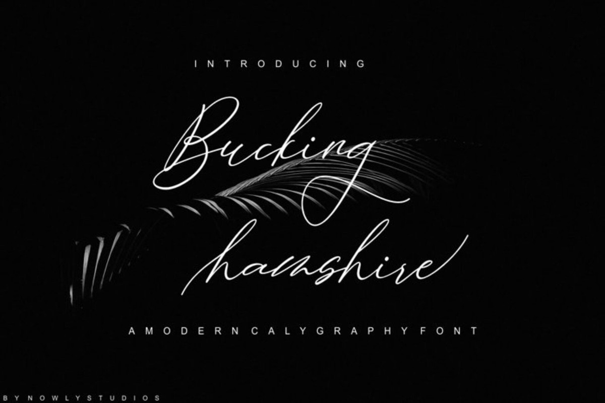 Bucking Hamshire Font preview