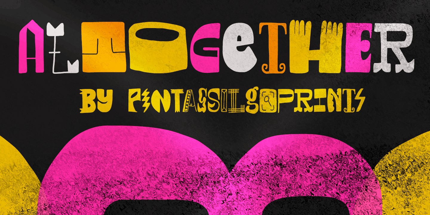 Altogether Font preview