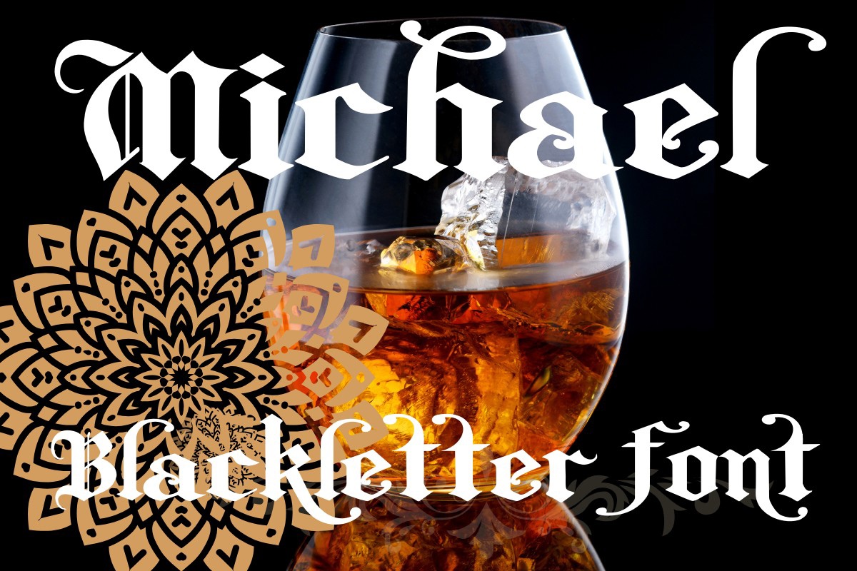 Michael Regular Font preview