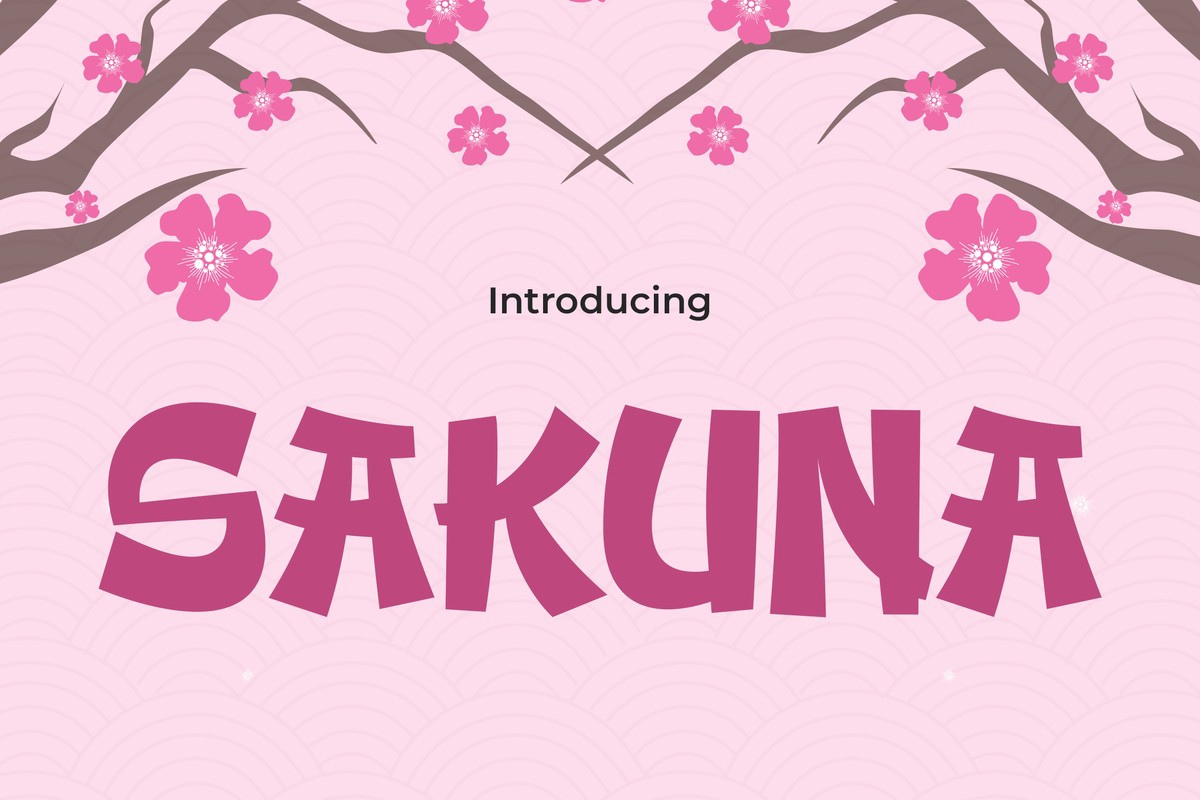 Sakuna Font preview