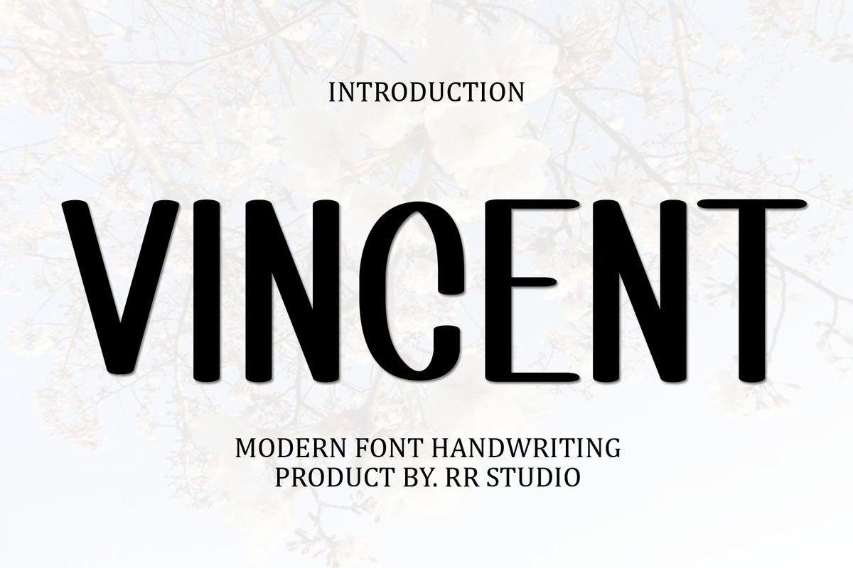 Vincent Font preview