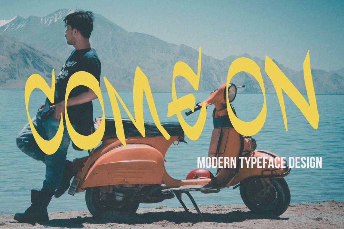 Come on Font preview