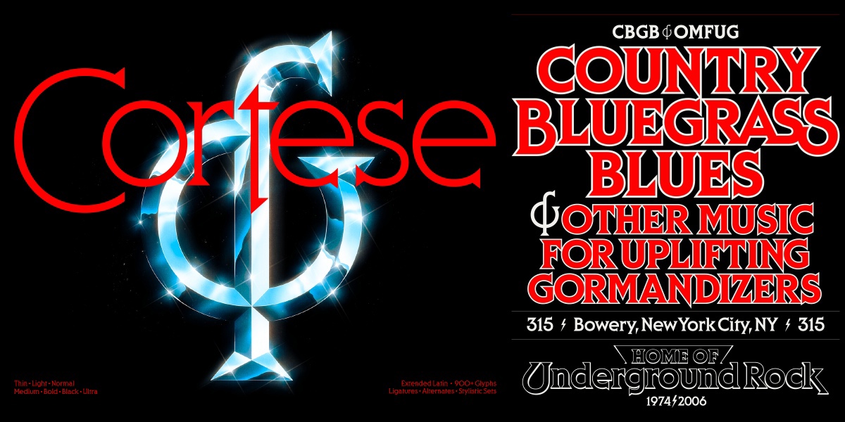 Cortese Bold Font preview