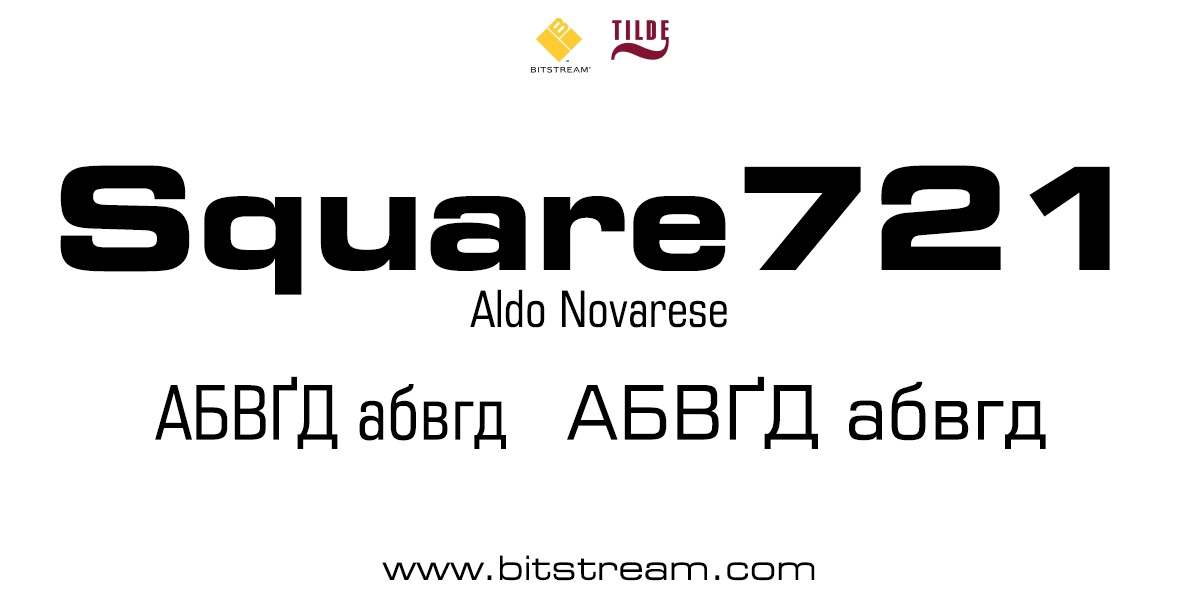 Square721 Font preview