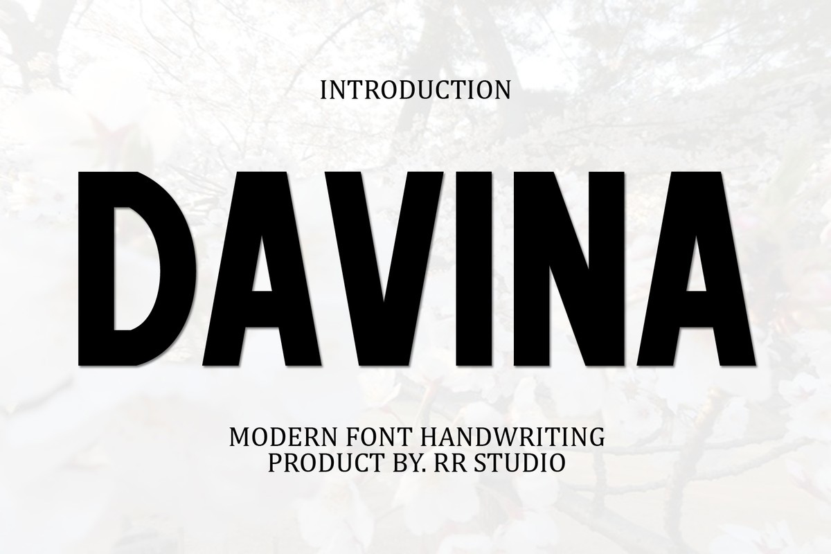 Davina Font preview