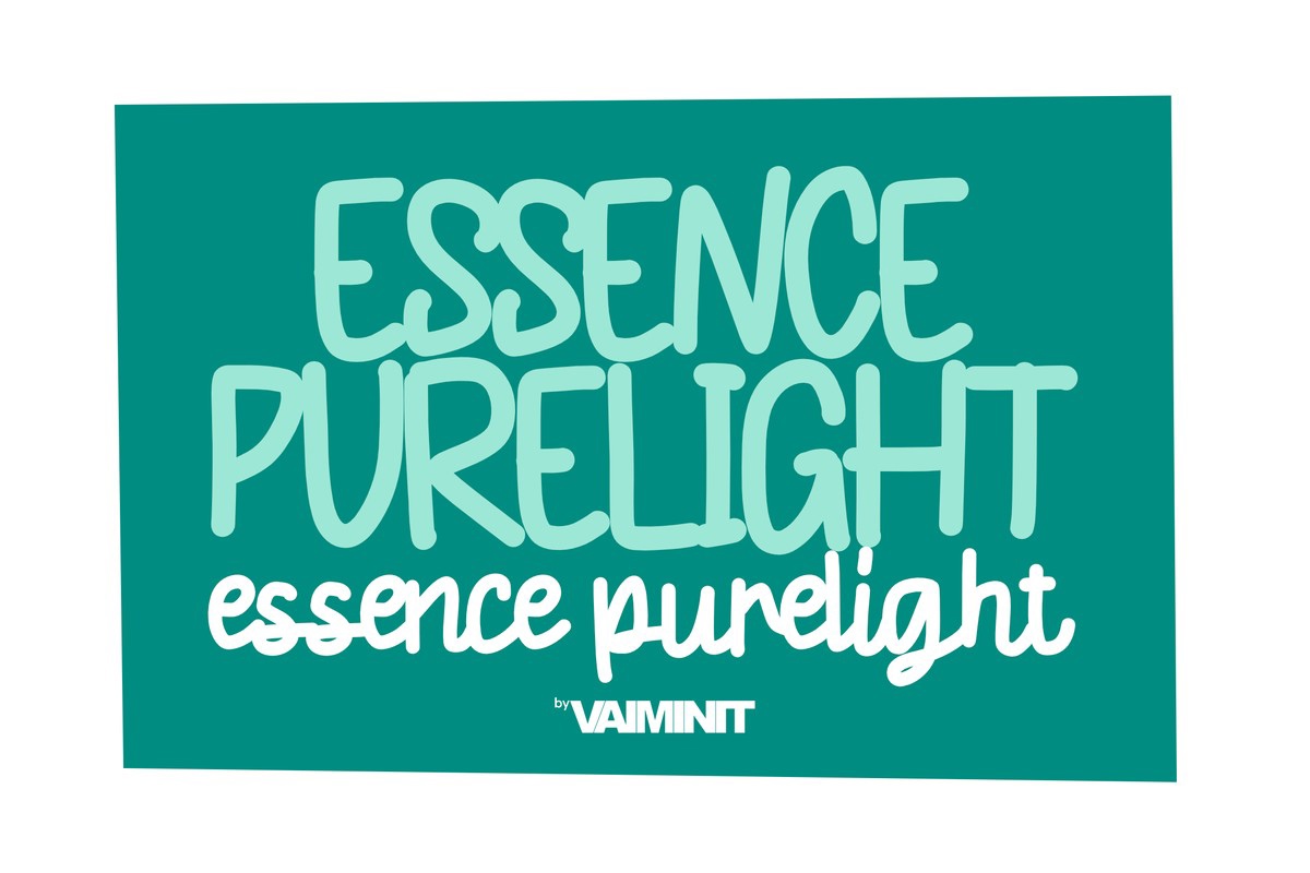 Essence Purelight Font preview